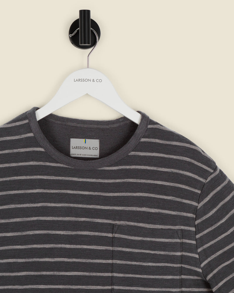 Striped Towelling T-Shirt
