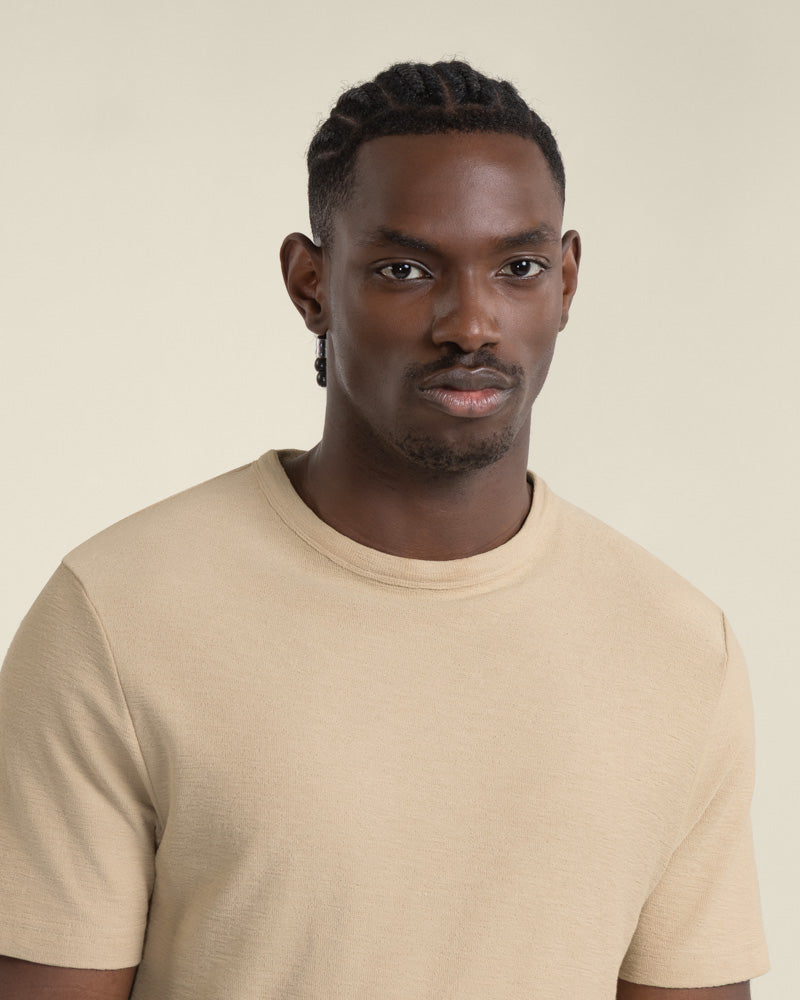 Leif - Slub Textured T-Shirt