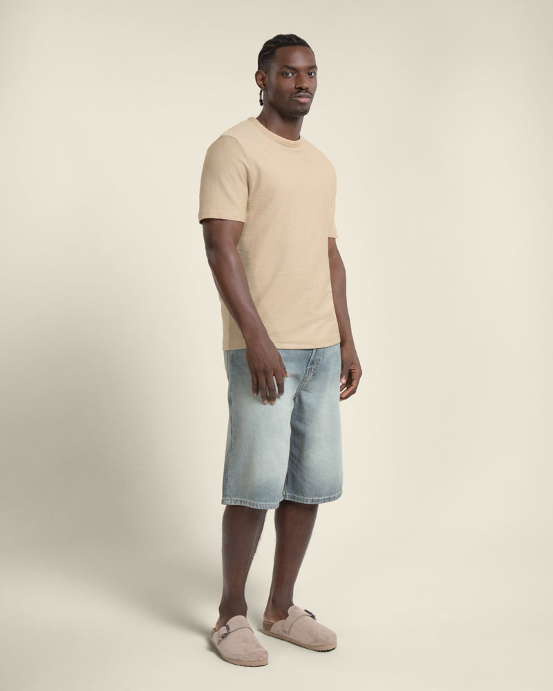 Leif - Slub Textured T-Shirt