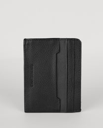 Card Holder With Zipped Pocket &amp; Embossed Branding