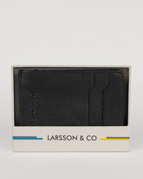 Card Holder With Zipped Pocket &amp; Embossed Branding