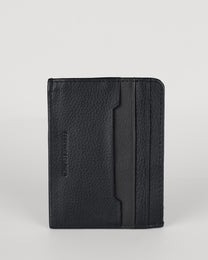 Card Holder With Zipped Pocket &amp; Embossed Branding