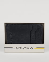 Card Holder With Zipped Pocket &amp; Embossed Branding