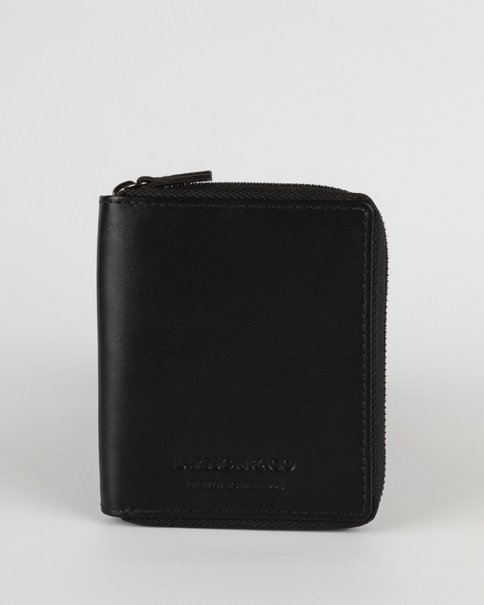 Zip Up Leather Wallet