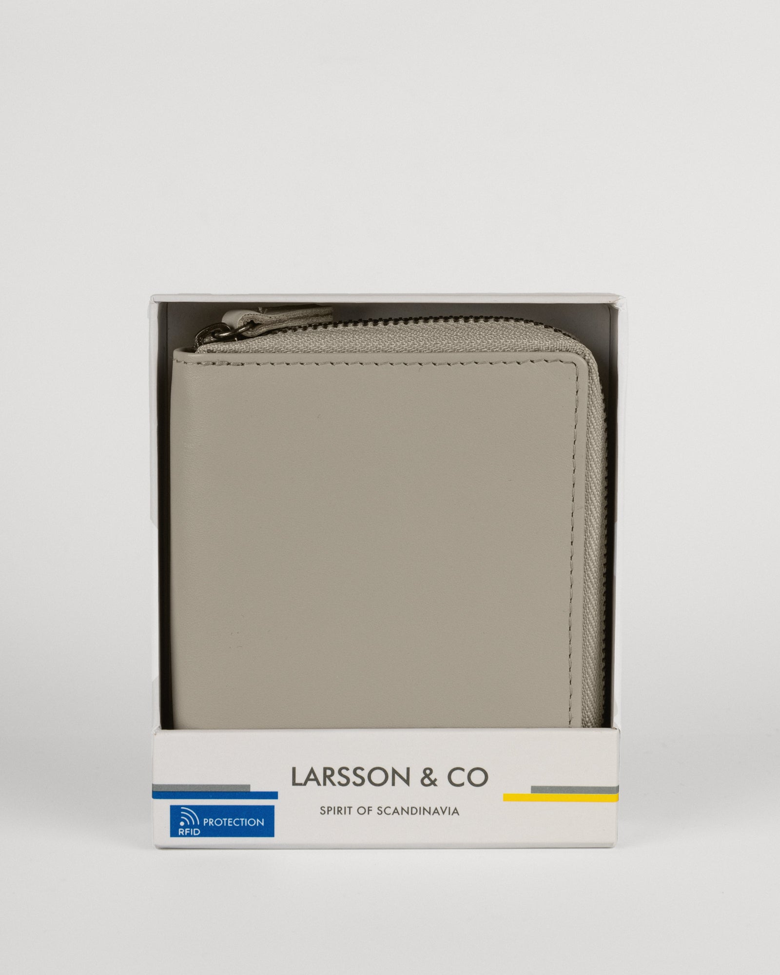 Zip Up Leather Wallet