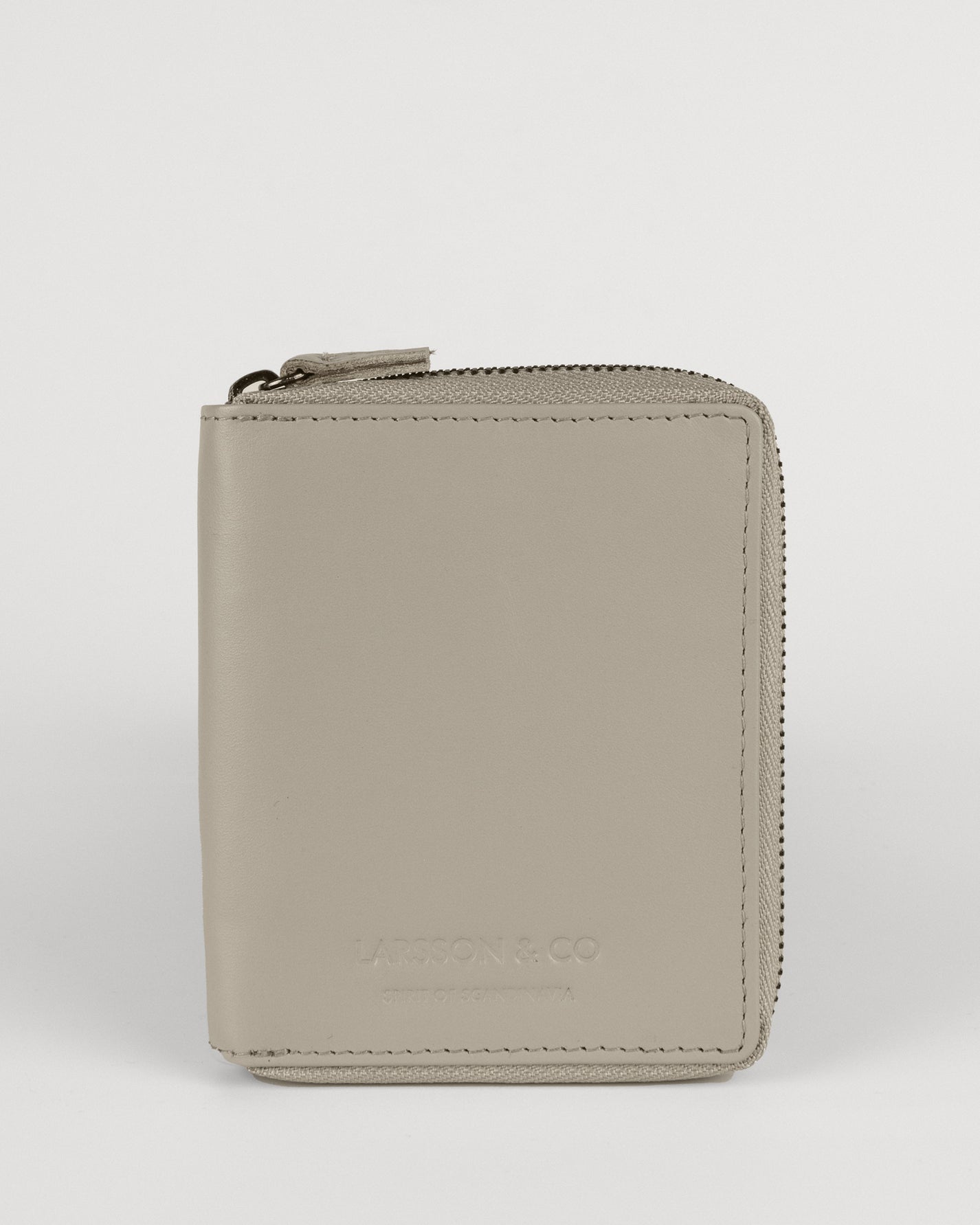 Zip Up Leather Wallet