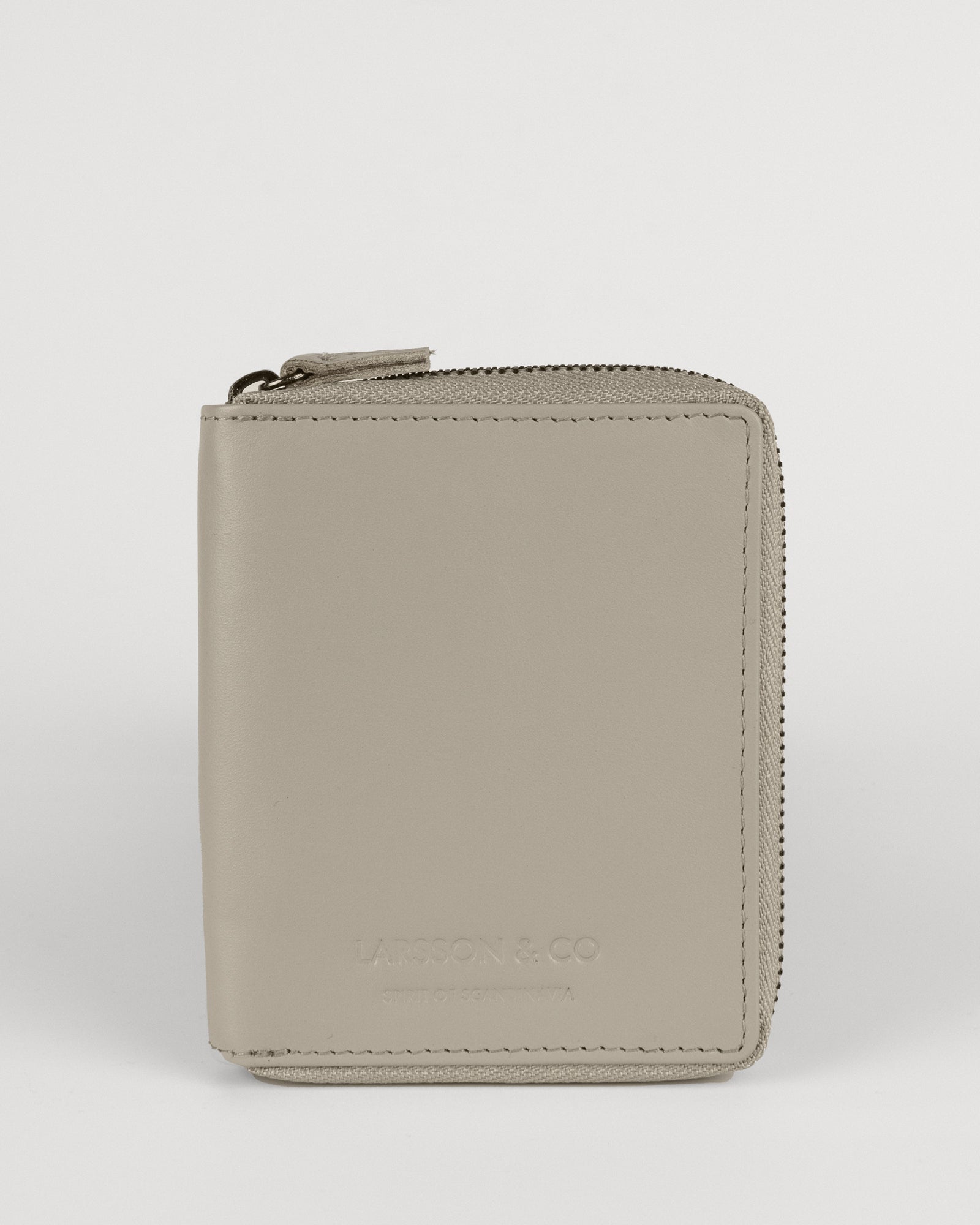 Zip Up Leather Wallet