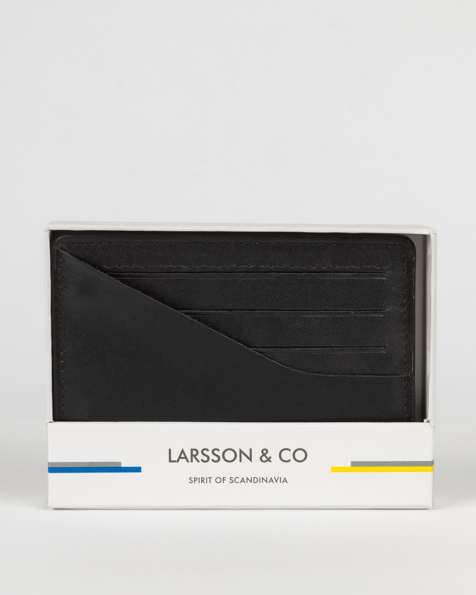 Leather Card Holder With Painted Edge
