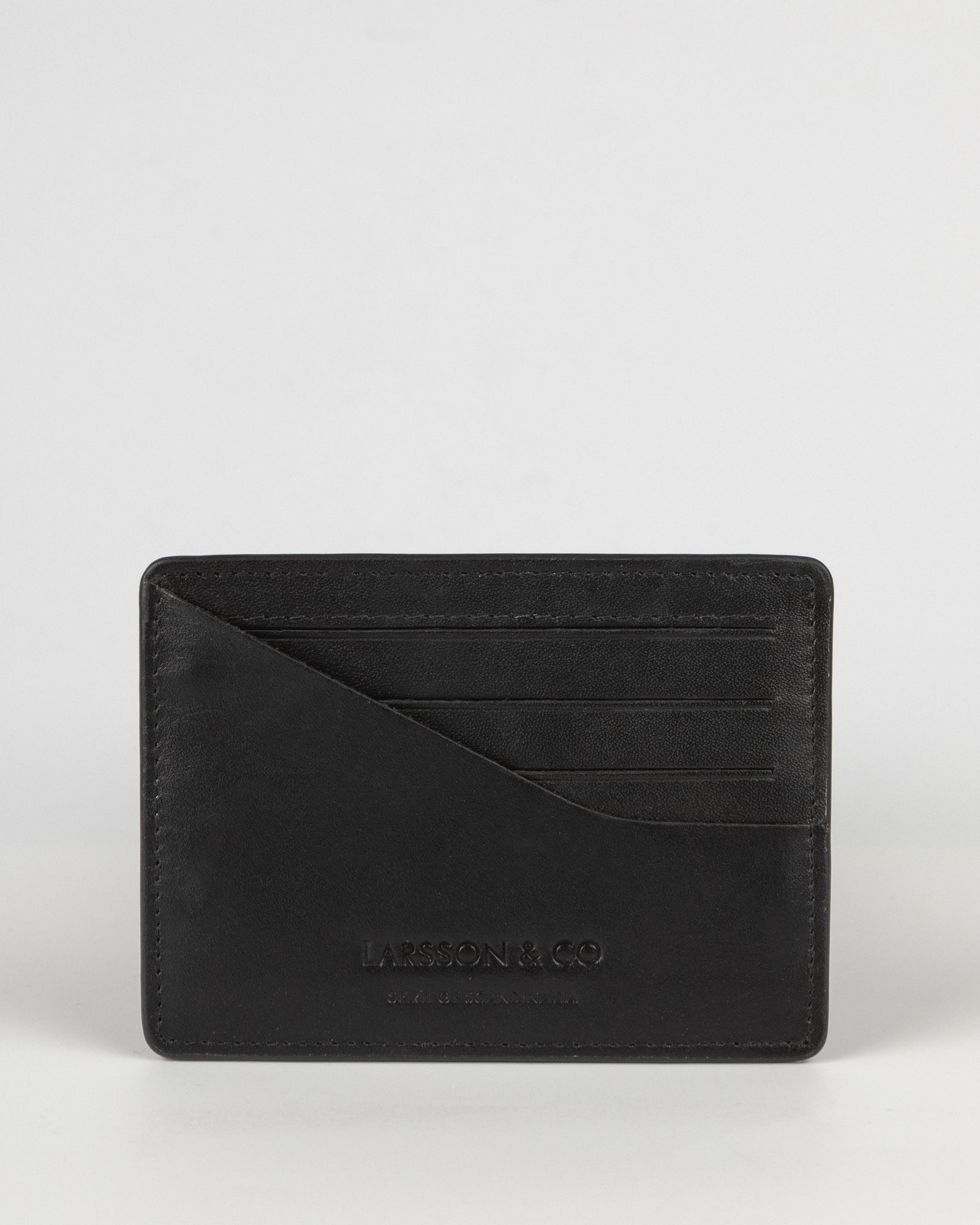 Leather Card Holder With Painted Edge