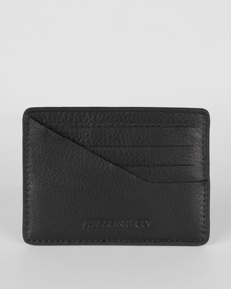 Leather Card Holder With Painted Edge