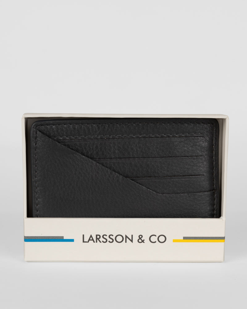 Leather Card Holder With Painted Edge