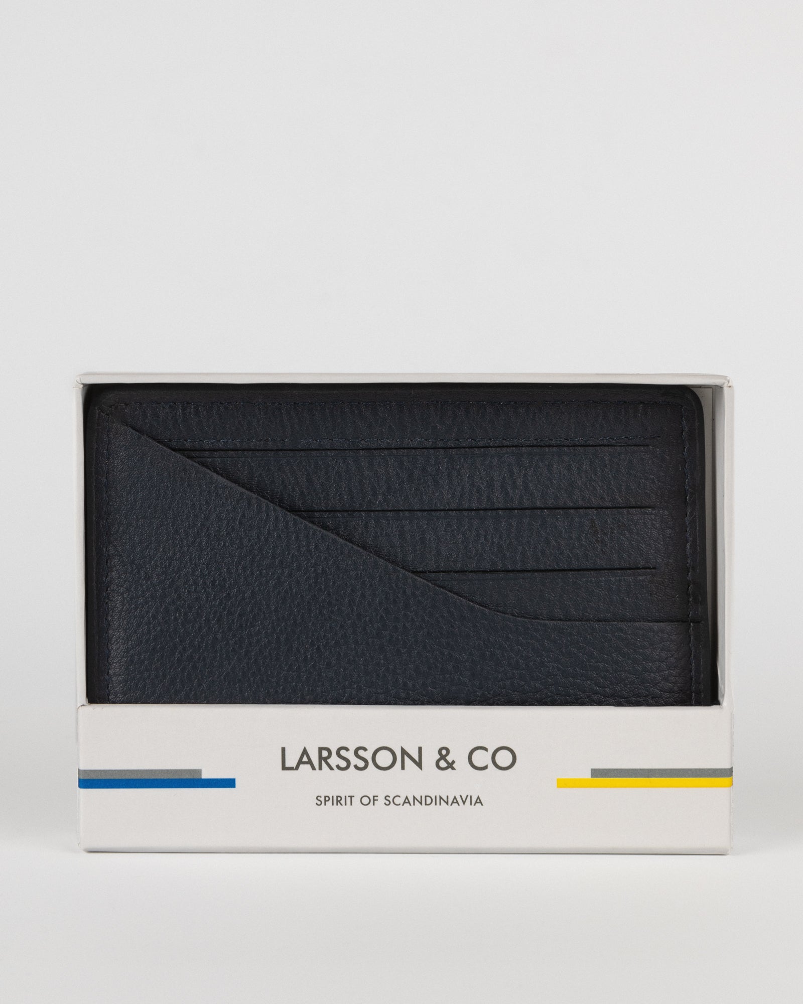 Leather Card Holder With Painted Edge