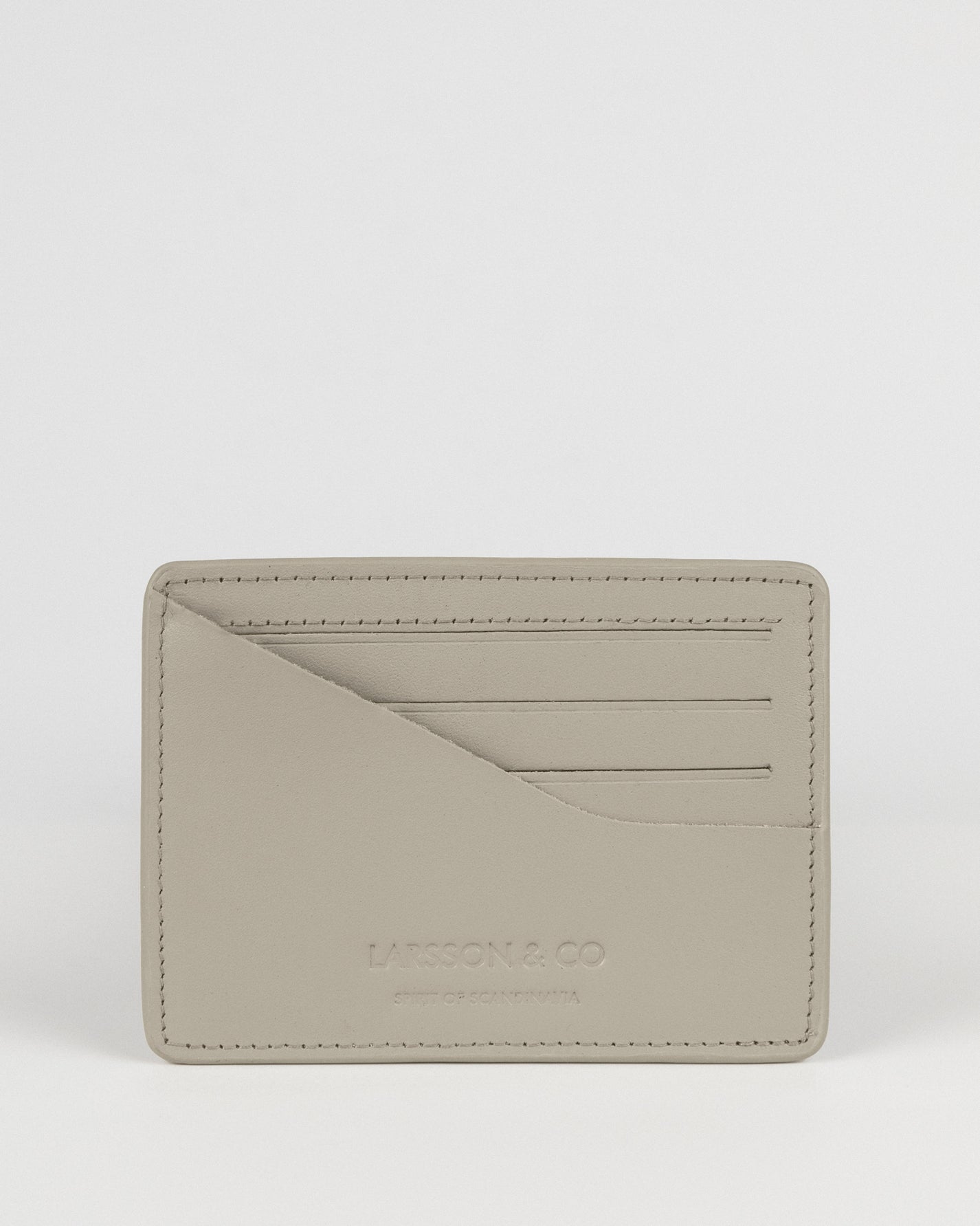 Leather Card Holder With Painted Edge