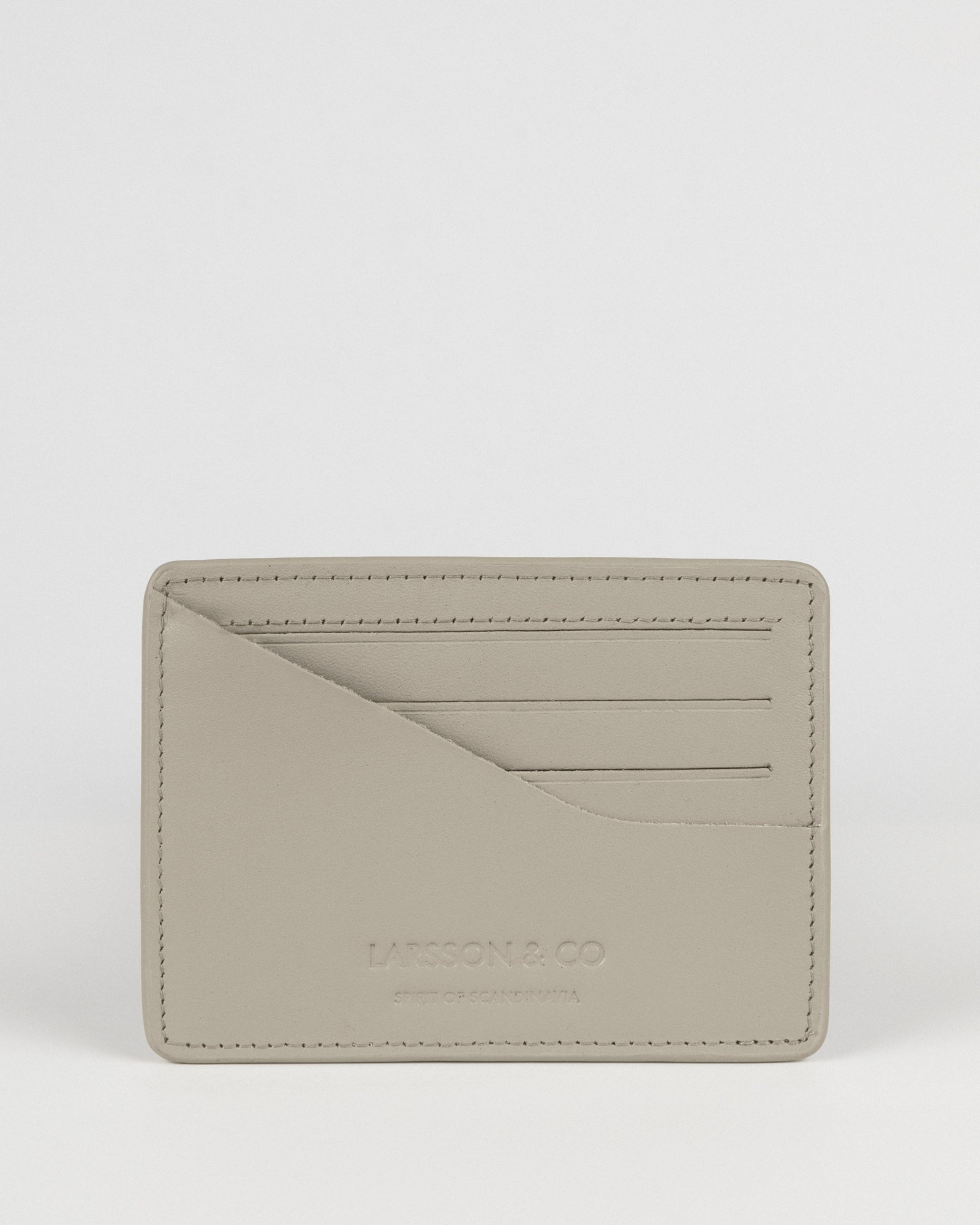 Leather Card Holder With Painted Edge