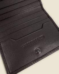 Nurmes - Embossed Leather Card Holder