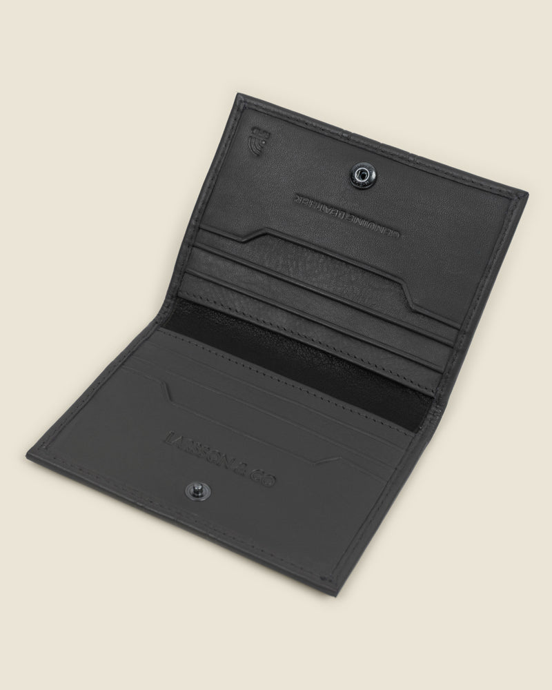 Nurmes - Embossed Leather Card Holder