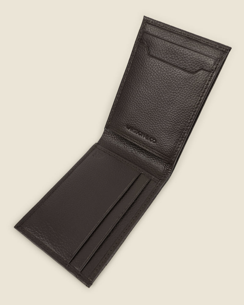 Salo - Textured Leather Wallet