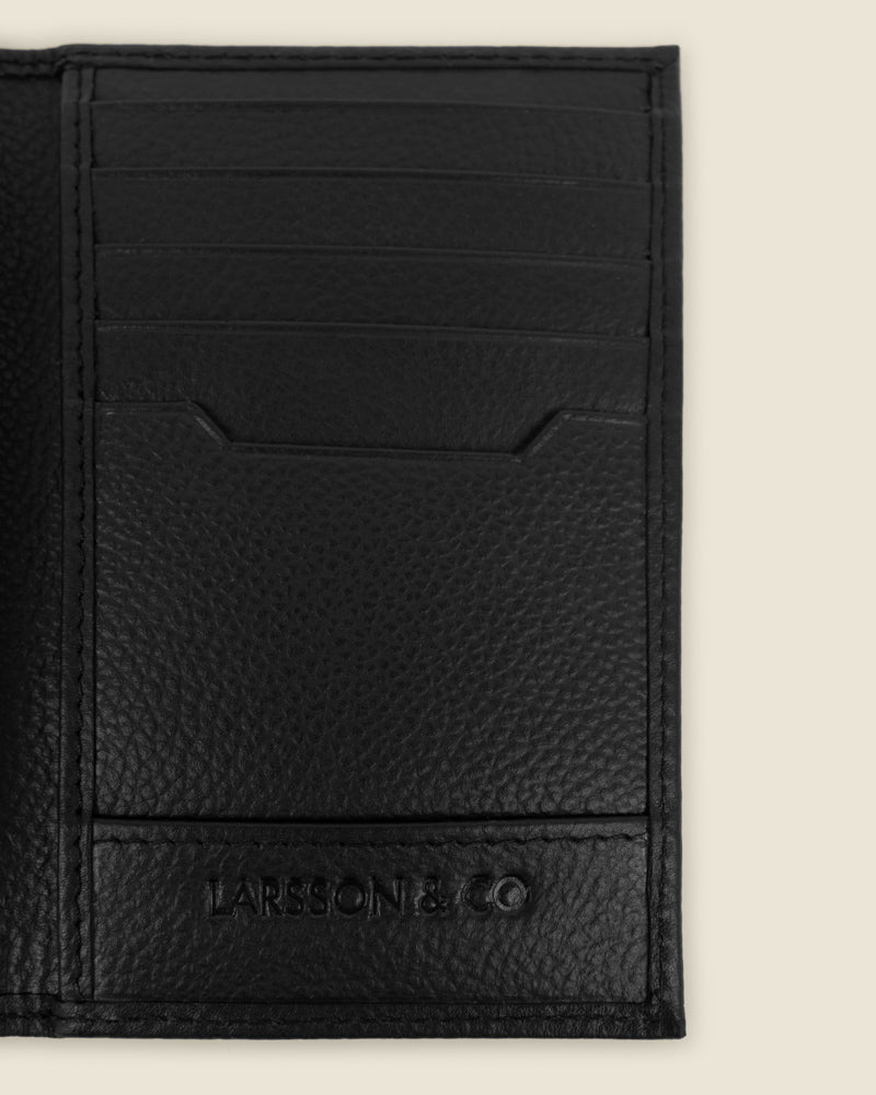 Larsson &amp; Co Pori Textured Leather Bi-Fold Card Holder