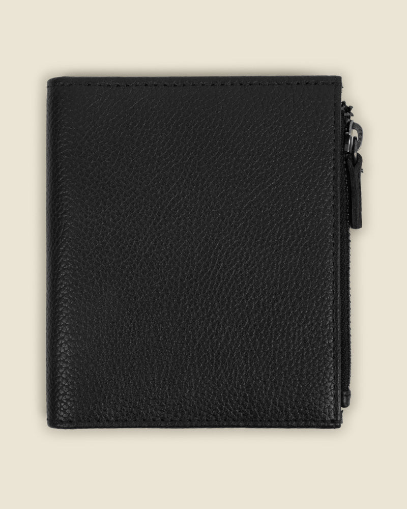 Hanko - Embossed Bi-Fold Leather Wallet